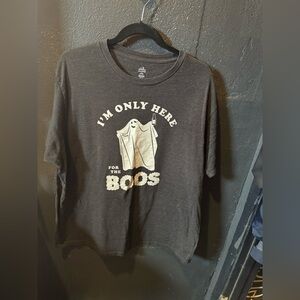 Men’s Celebrate Halloween Grey Halloween Tee Size 2XL